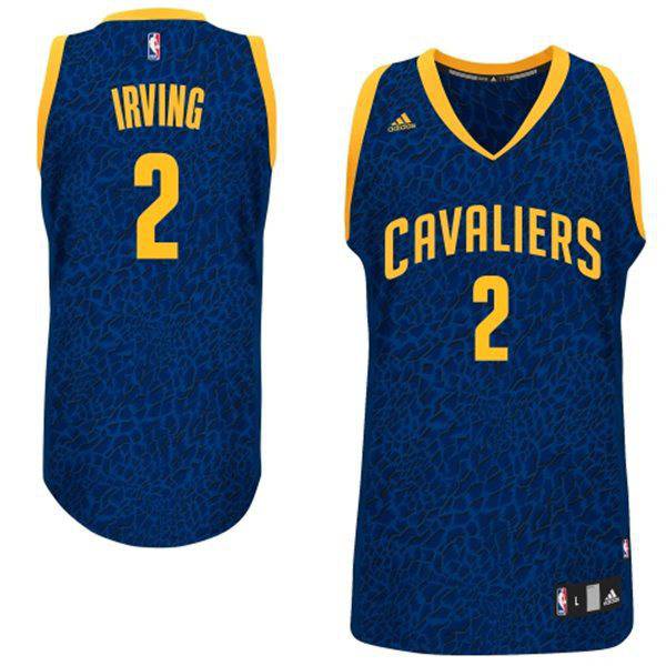 Cleveland Cavaliers #2 Kyrie Irving Crazy Light Leopard Swingman Jersey