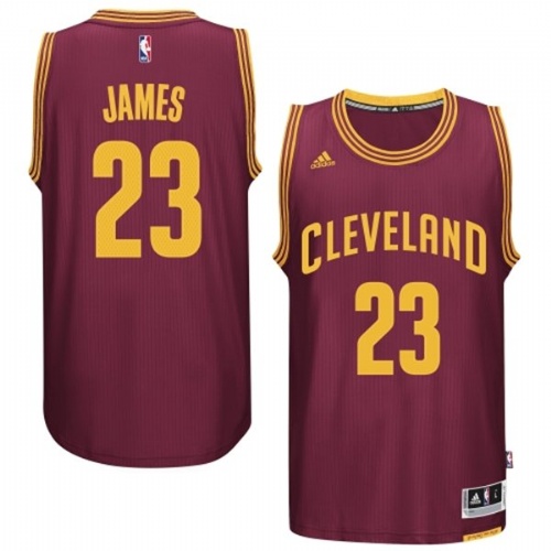 Cleveland Cavaliers 23 LeBron James 2014 15 New Swingman Road Garnet Jersey