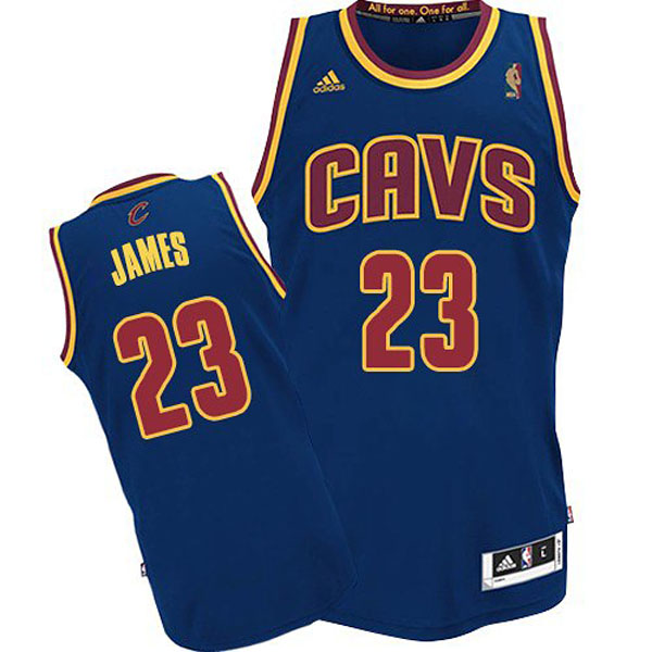 Cleveland Cavaliers 23 Lebron James CAVS Revolution 30 Swingman Blue Jersey