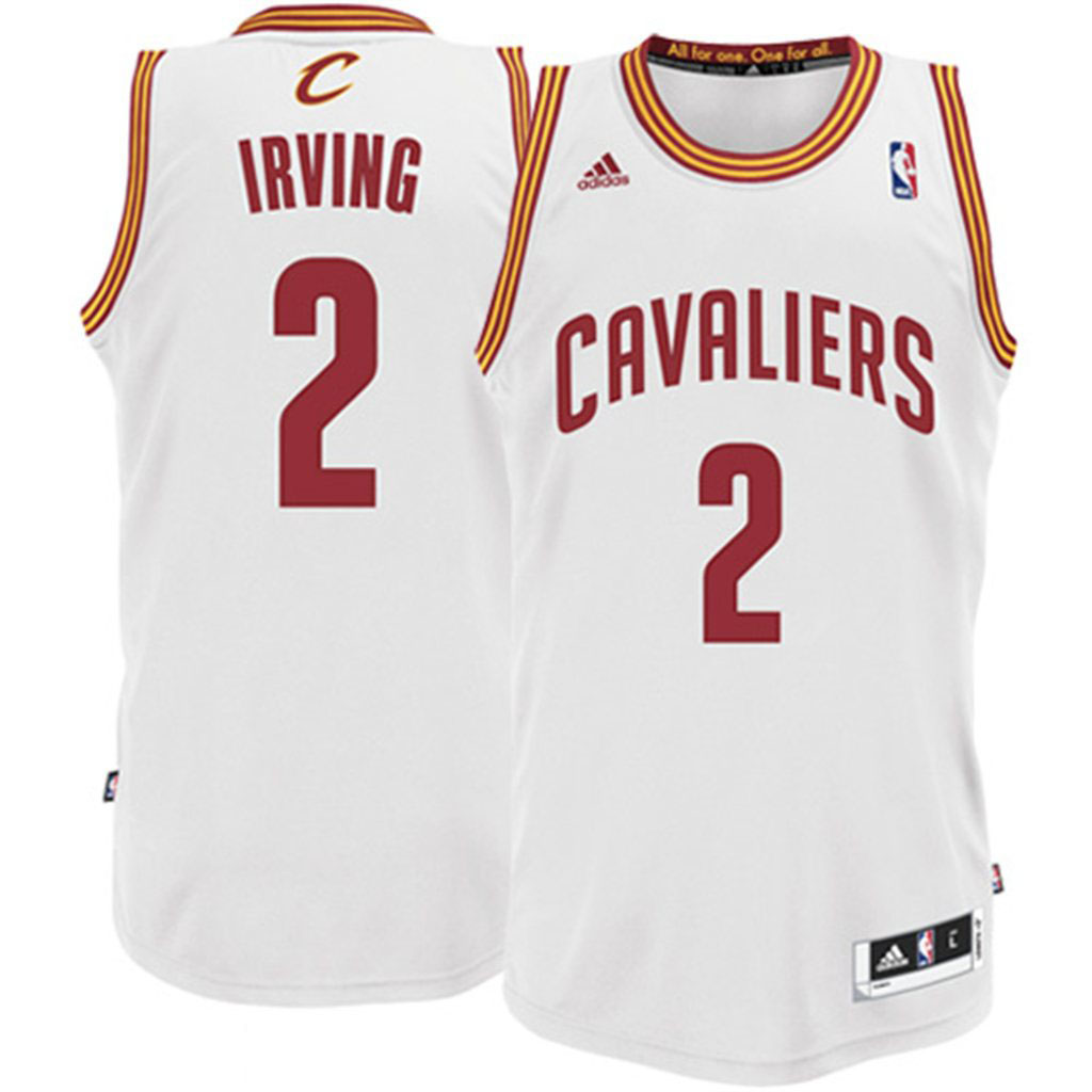 Cleveland Cavaliers #2 Kyrie Irving Revolution 30 Swingman White Jersey