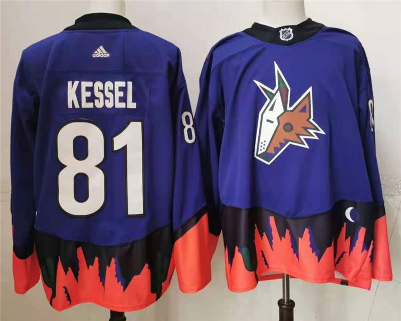 Coyotes 81 Phil Kessel Purple 2020 21 Reverse Retro Adidas Jersey