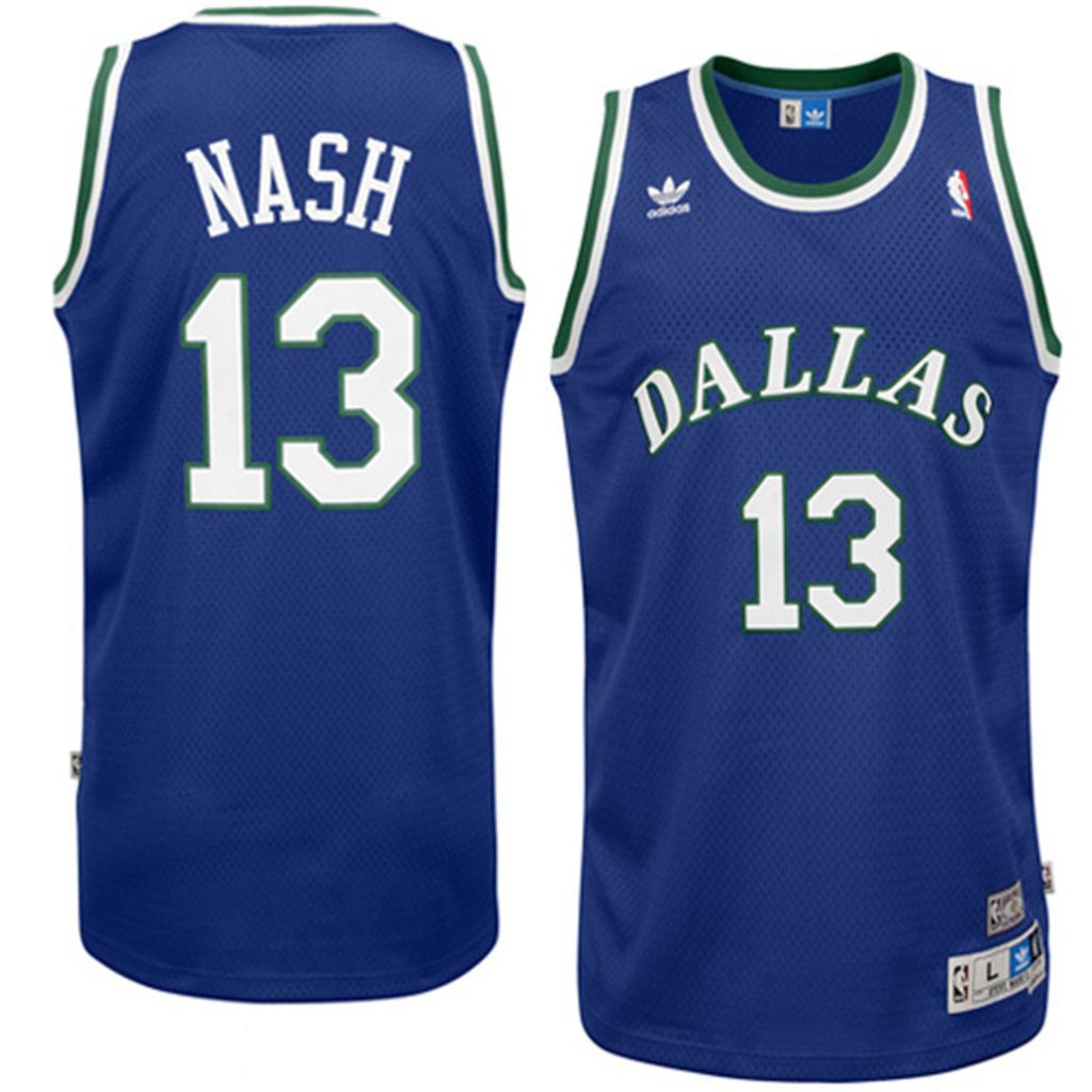 Dallas Mavericks #13 Steve Nash Royal Blue Swingman Jersey