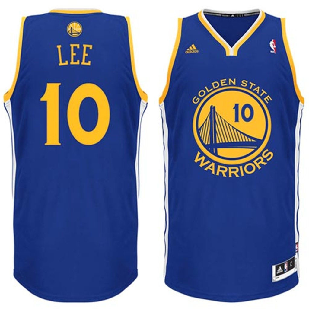 David Lee Golden State Warriors #10 Revolution 30 Swingman Road Royal Blue Jersey