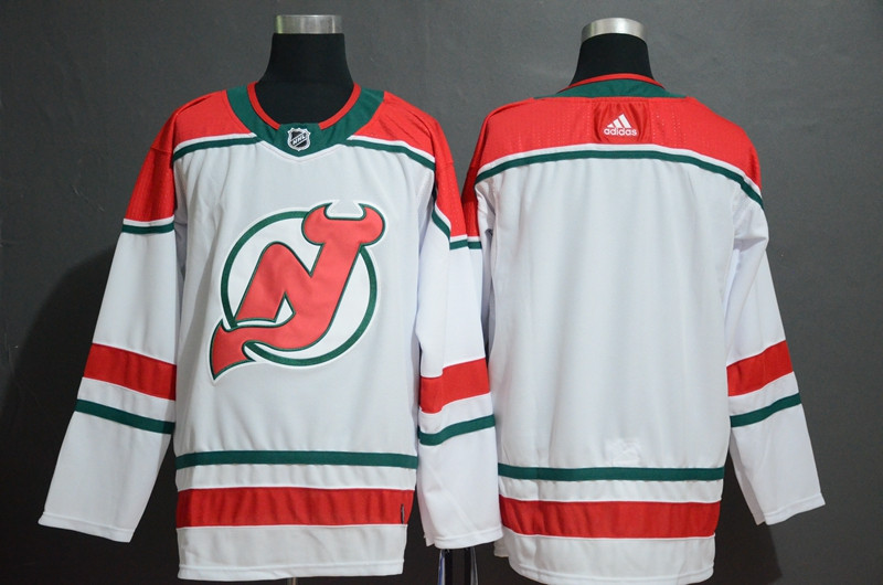 Devils White Alternate Breakaway  Jersey