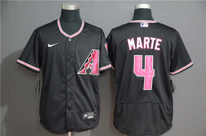 Diamondbacks 4 Ketel Marte Black Nike Flexbase Jersey