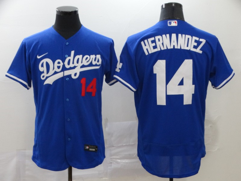 Dodgers 14 Enrique Hernandez Royal 2020 Nike Flexbase Jersey