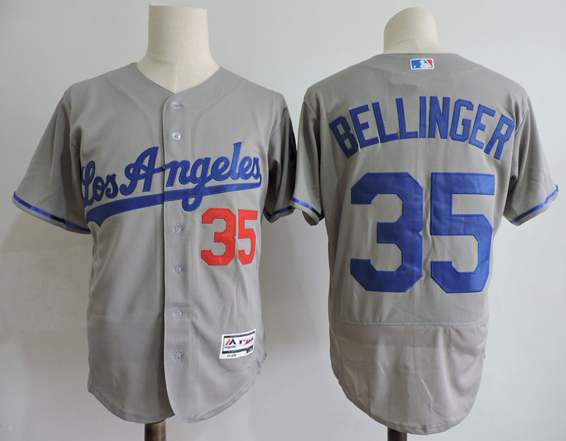 Dodgers 35 Cody Bellinger Gray Flexbase Jersey