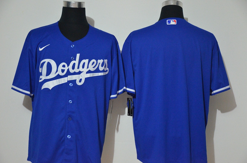 Dodgers Blank Royal 2020 Nike Cool Base Jersey