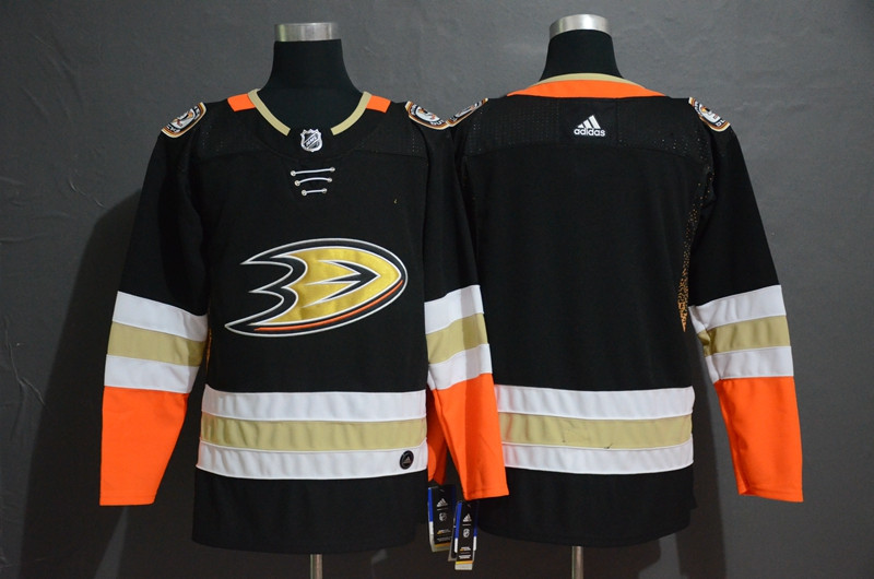 Ducks Blank Black  Jersey