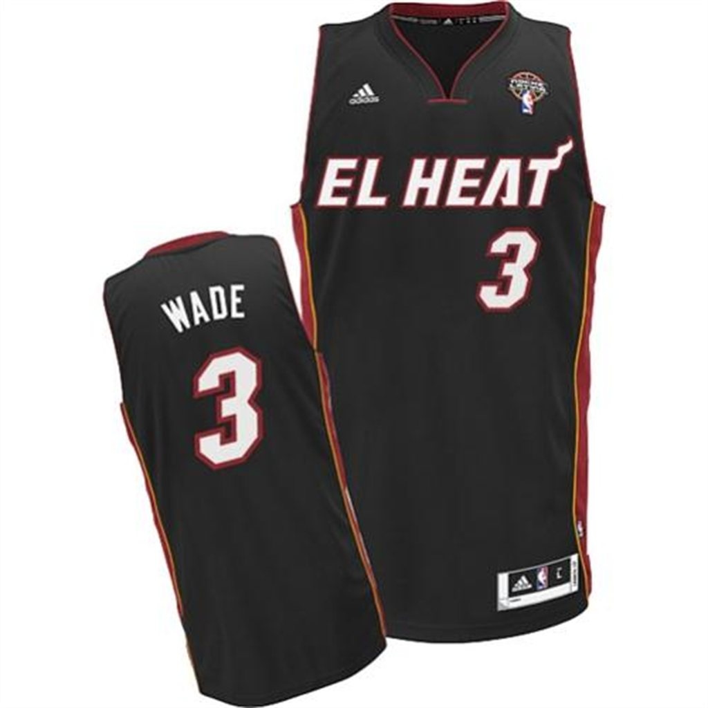 Dwyane Wade Miami Heat Latin Nights EL HEAT Jersey