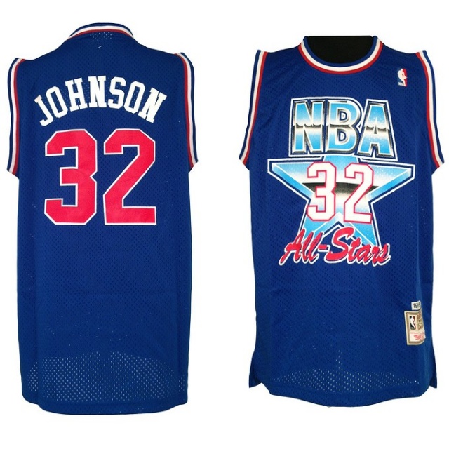 Earvin Magic Johnson 1991 1992 All Star MVP Jersey