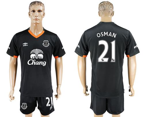 Everton 21 Osman Away Soccer Club Jersey