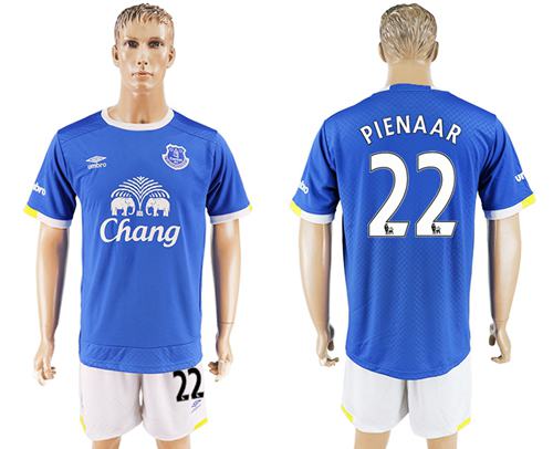 Everton 22 Pienaar Home Soccer Club Jersey