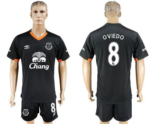 Everton 8 Oviedo Away Soccer Club Jersey