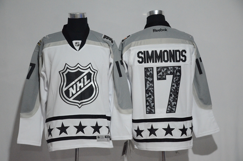 Flyers 17 Wayne Simmonds 2017 All Star White Stitched NHL Jersey