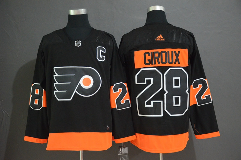 Flyers 28 Claude Giroux Black Alternate  Jersey