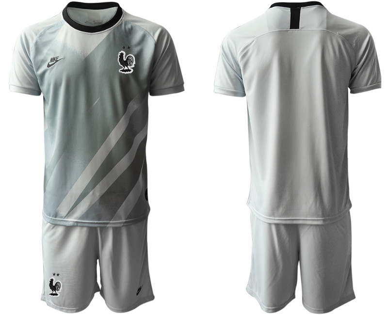 France Gray Goalkeeper UEFA Euro 2020 Soccer Jersey