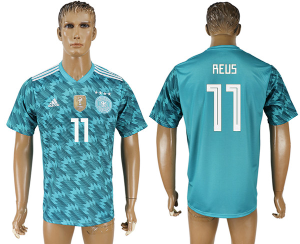 Germany 11 REUS Away 2018 FIFA World Cup Thailand Soccer Jersey