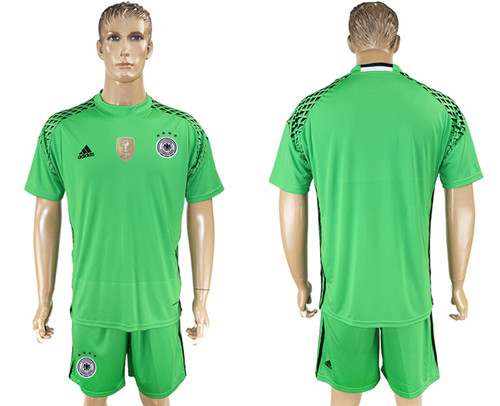 Germany Green Goalkeeper Soccer Jersey