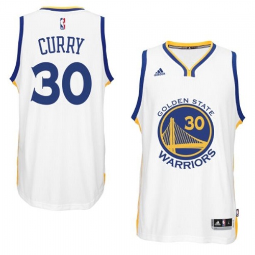 Golden State Warriors 30 Stephen Curry 2014 15 New Swingman Home White Jersey