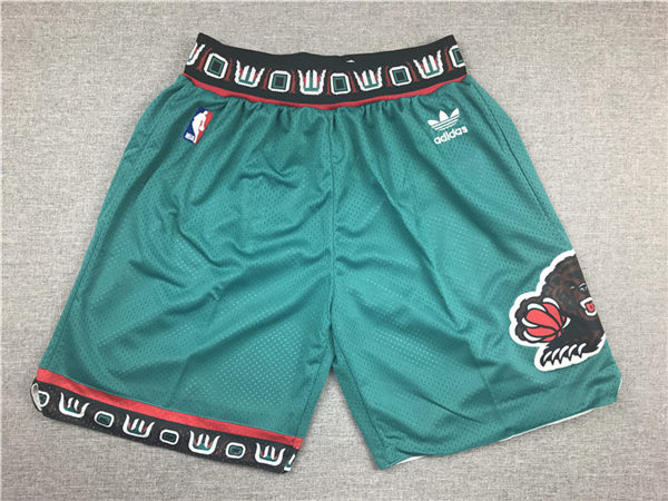 Grizzlies Green Mesh Swingman Shorts