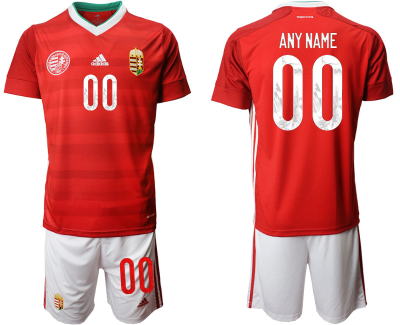 Hungary Customized Home UEFA Euro 2020 Soccer Jersey