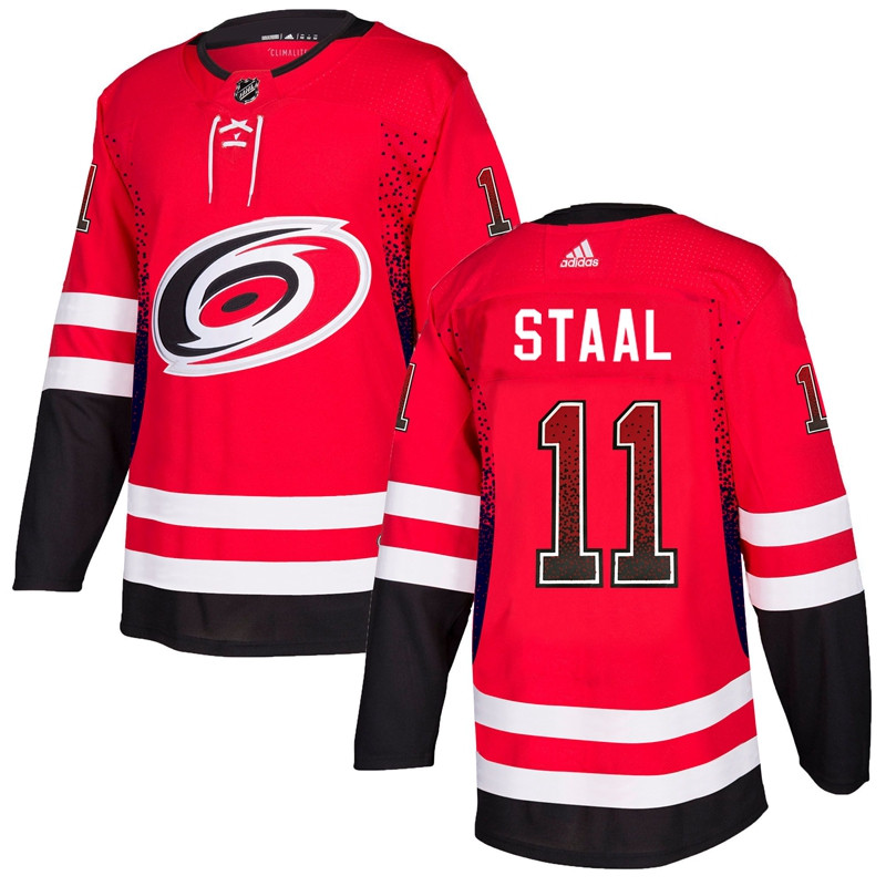 Hurricanes 11 Jordan Staal Red Drift Fashion  Jersey