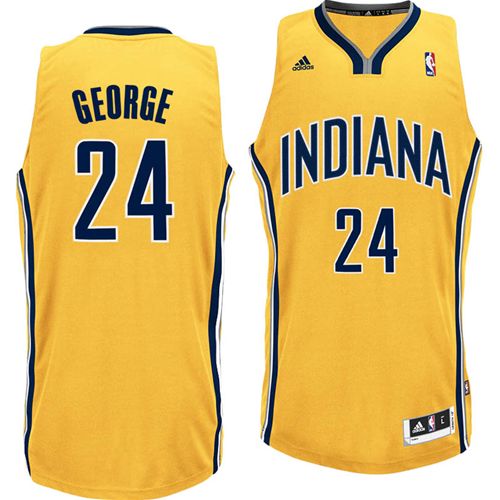 Indiana Pacers #24 Paul George Revolution 30 Swingman Alternate Jersey