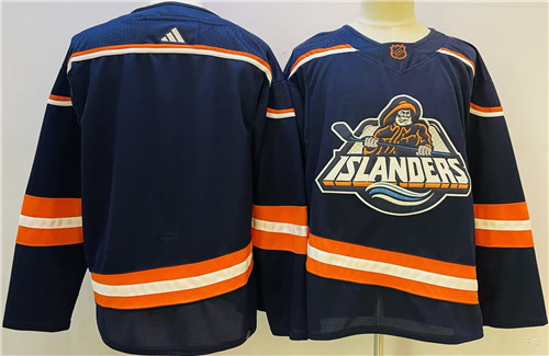 Islanders Blank Navy Reverse Retro Adidas Jersey