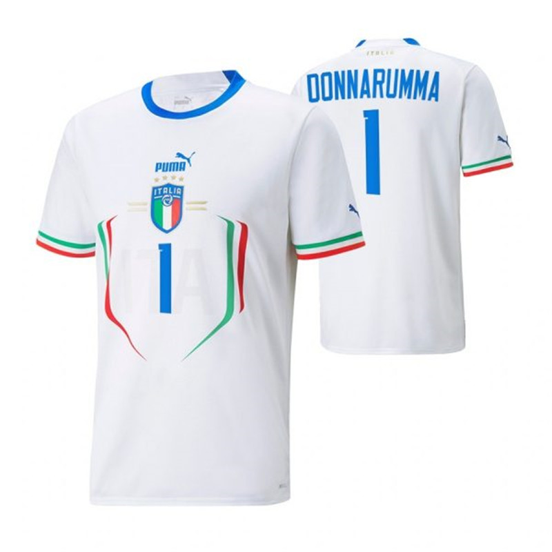 Italy 1 DONNARUMMA Away 2022 FIFA World Cup Thailand Soccer Jersey