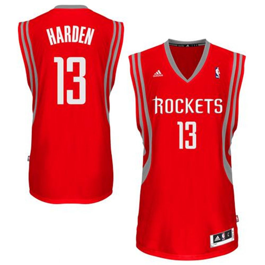 James Harden Houston Rockets 13 Revolution 30 Swingman Red Jersey
