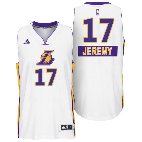 Los Angeles Lakers #17 Jeremy Lin 2014 Christmas Day Swingman Jersey