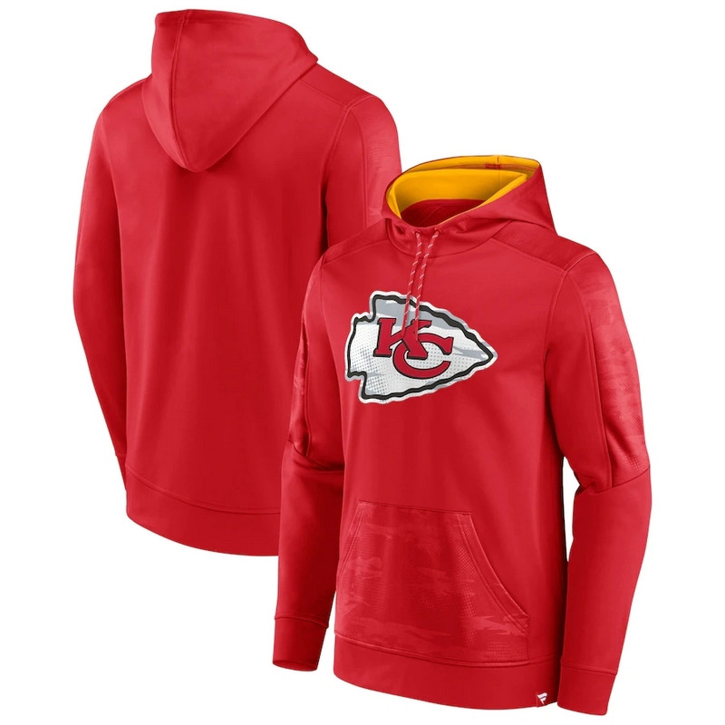 Kansas City Chiefs Fanatics Branded On The Ball Pullover Hoodie Red