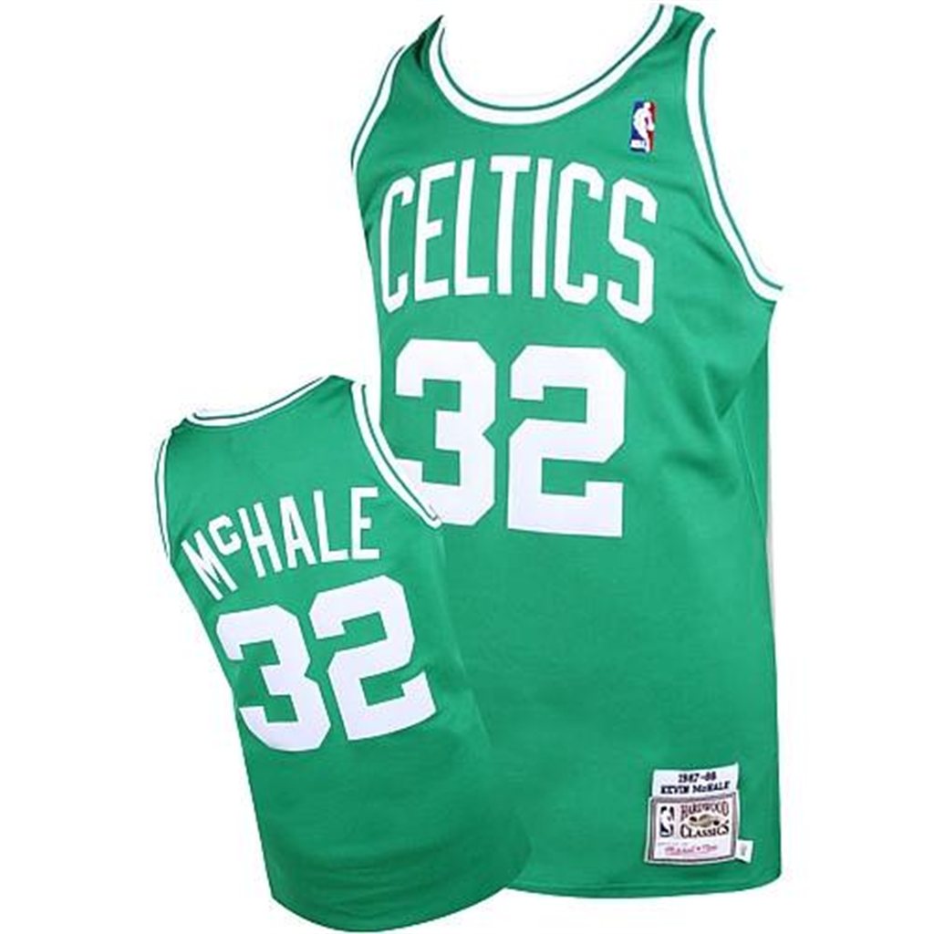 Boston Celtics #32 Kevin McHale 1987 1988 Mitchell & Ness  Authentic Jersey