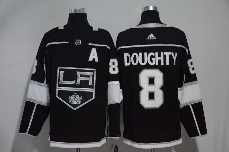 Kings 8 Drew Doughty Black  Jersey