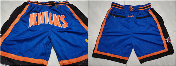 Knicks Blue Just Don Mesh Shorts