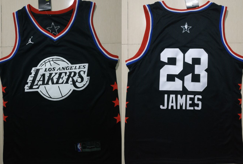 Lakers 23 Lebron James 2019 NBA All Star Game Jordan Brand Swingman Jersey