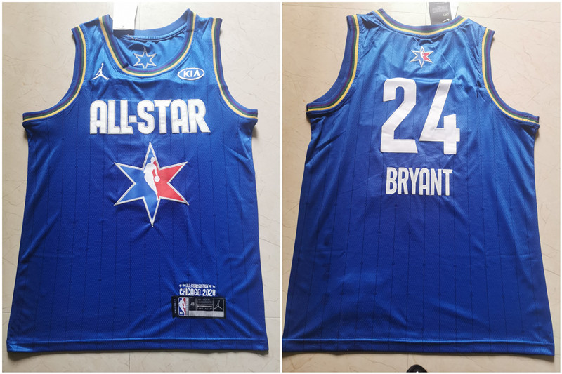Lakers 24 Kobe Bryant Blue 2020 NBA All Star Jordan Brand Swingman Jersey