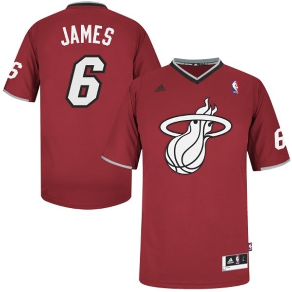 Miami Heat #6 Lebron James 2013 Christmas Day Swingman Jersey