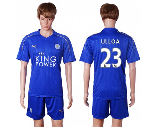 Leicester City 23 Ulloa Home Soccer Club Jersey