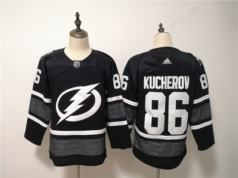 Lightning 86 Nikita Kucherov Black 2019 NHL All Star Game Adidas Jersey