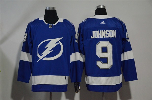 Lightning 9 Tyler Johnson Blue  Jersey