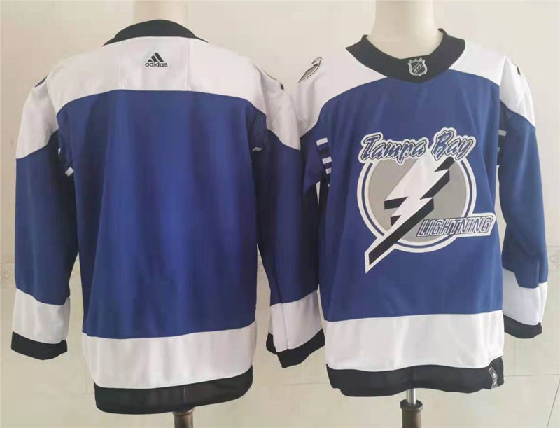 Lightning Blank Blue 2020 21 Reverse Retro Adidas Jersey