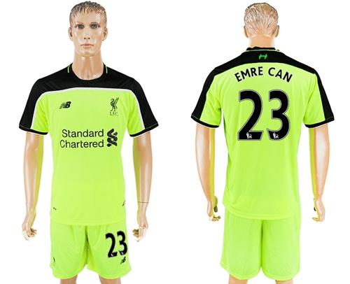 Liverpool 23 Emre Can Sec Away Soccer Club Jersey