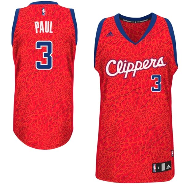 Los Angeles Clippers 3 Chris Paul Crazy Light Leopard Swingman Jersey