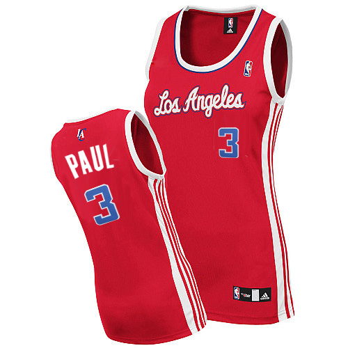 Los Angeles Clippers 3 Chris Paul Swingman Women Red Jersey