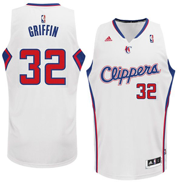 Los Angeles Clippers 32 Blake Griffin 2014 2015 New Swingman Home White Jersey