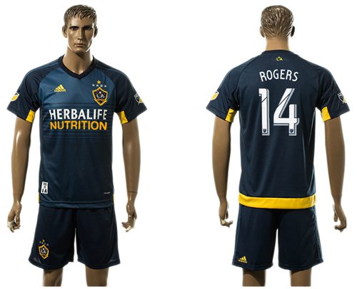 Los Angeles Galaxy 14 Rogers Away Soccer Club Jersey