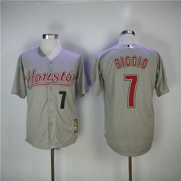 MLB Houston Astros 7 Craig Biggio Gray 2006 Baseball Jerseys