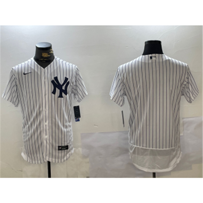 MLB Yankees Stroman White Nike Flexbase Jersey